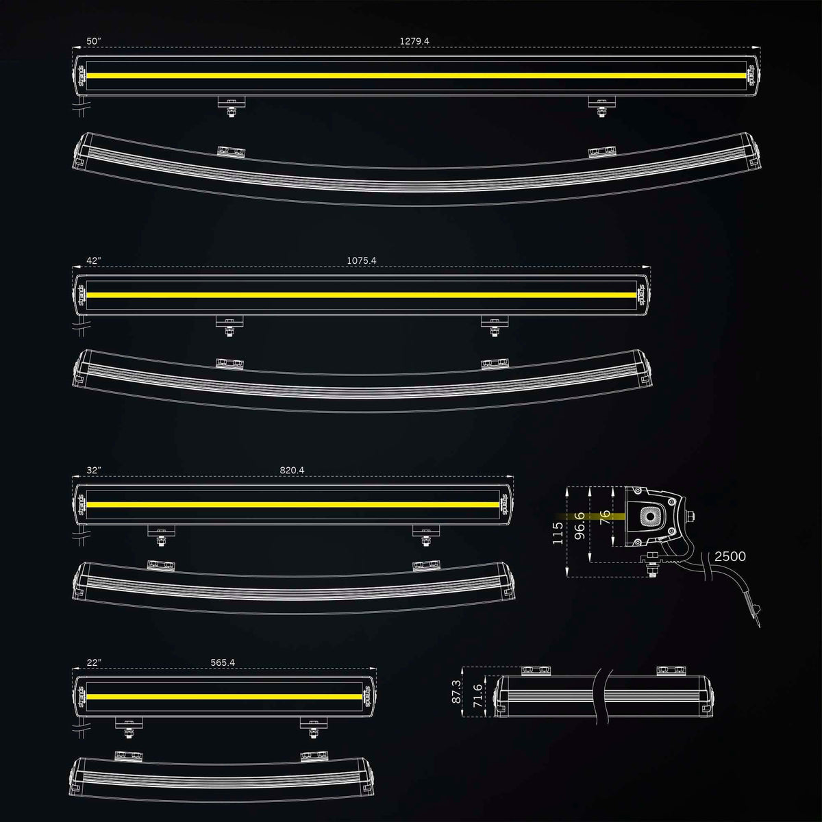 Strands SIBERIA XP DRC LED BAR 42″