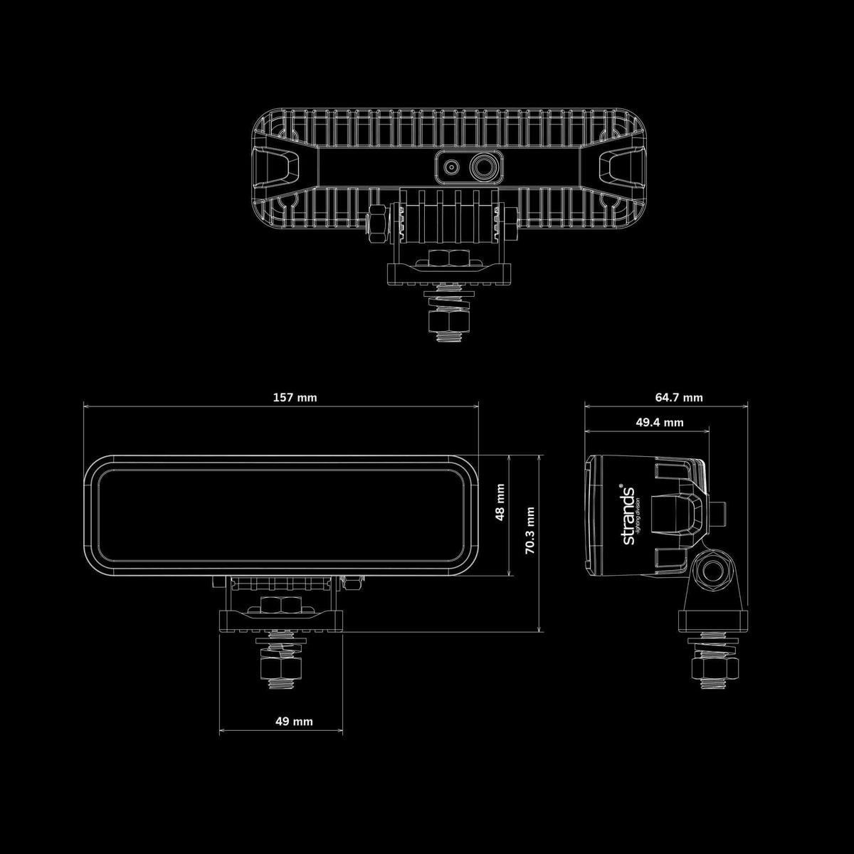 Strands SKYLORD EXP DUO WARNING / LUZ REVERSA 40 W