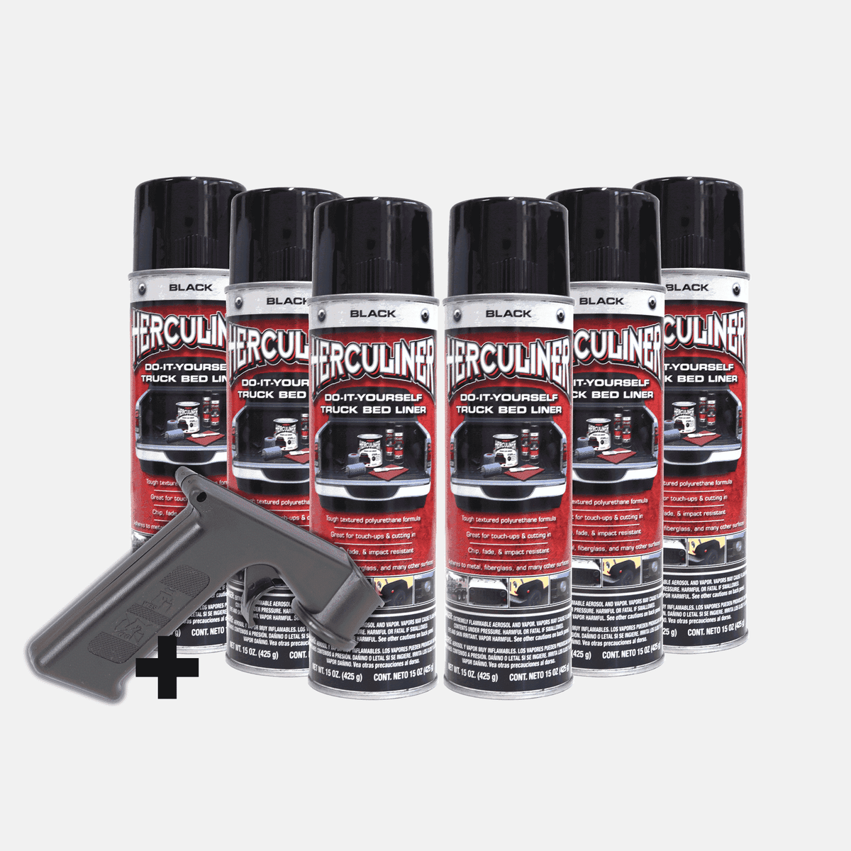 Spray Herculiner negro