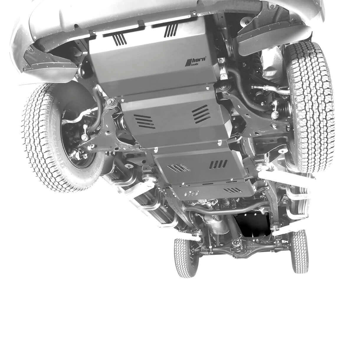 Protección de bajos Mitsubishi L200 depósito