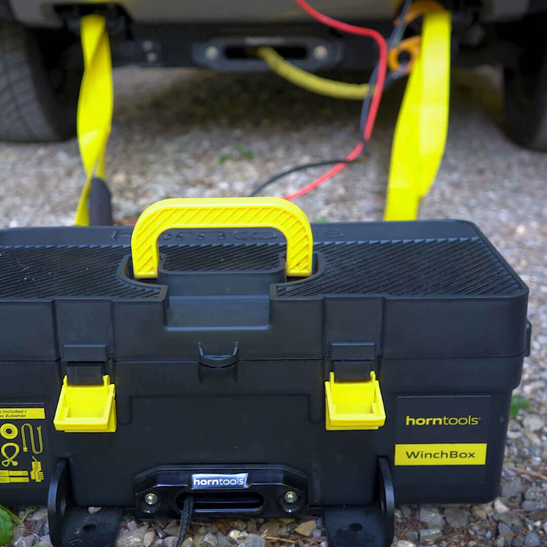 Cable de conexión de 7 m con pinzas de cocodrilo para Winch Box