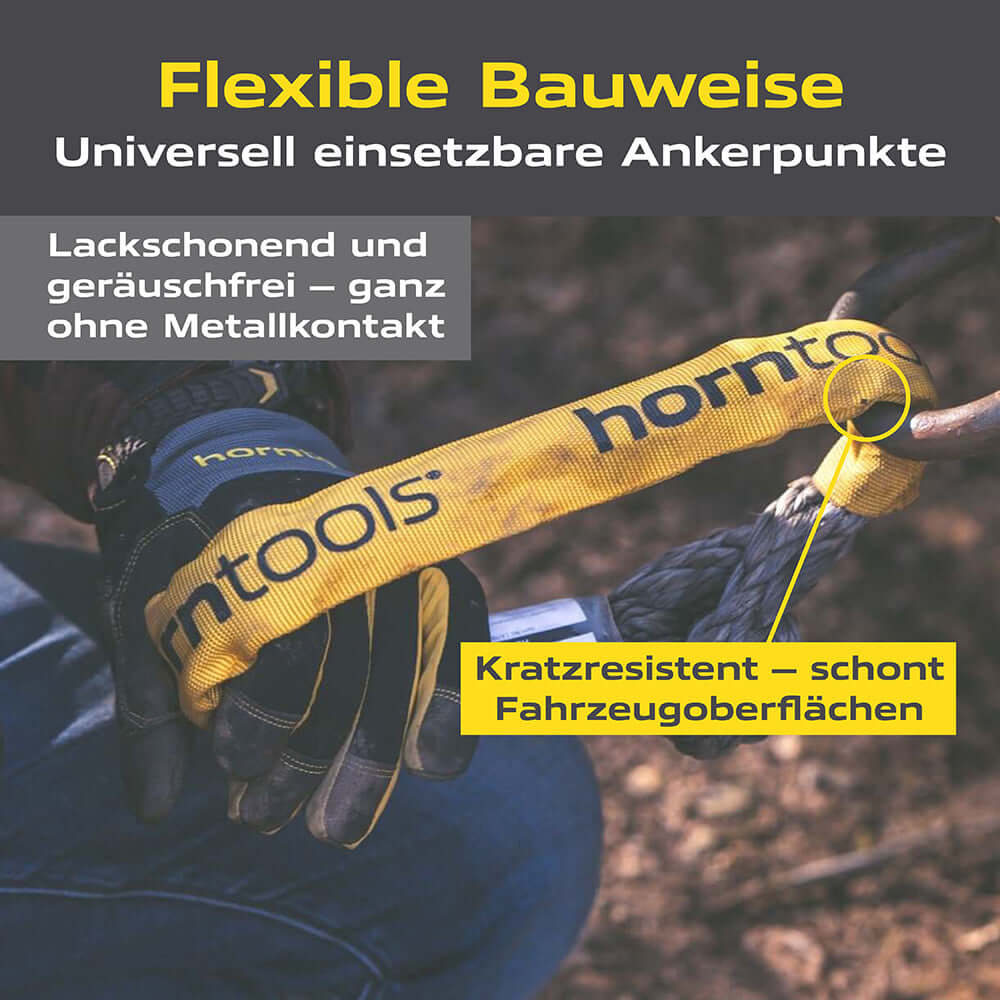Softschäkel mit Aufscherschutz